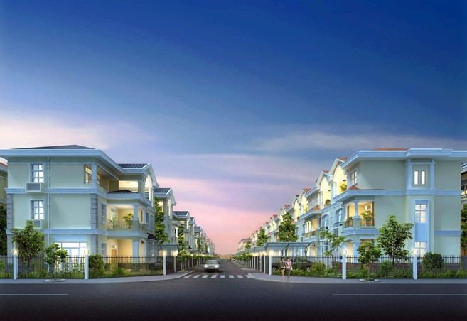 Mái ngói sử dụng cho Mỹ Phú 3 gồm hai màu đỏ và xanh xám được sản xuất theo công nghệ hiện đại hay có 6 màu sơn trung tính tạo sự đơn giản, hiện đại và sang trọng cho ngoại quan căn nhà