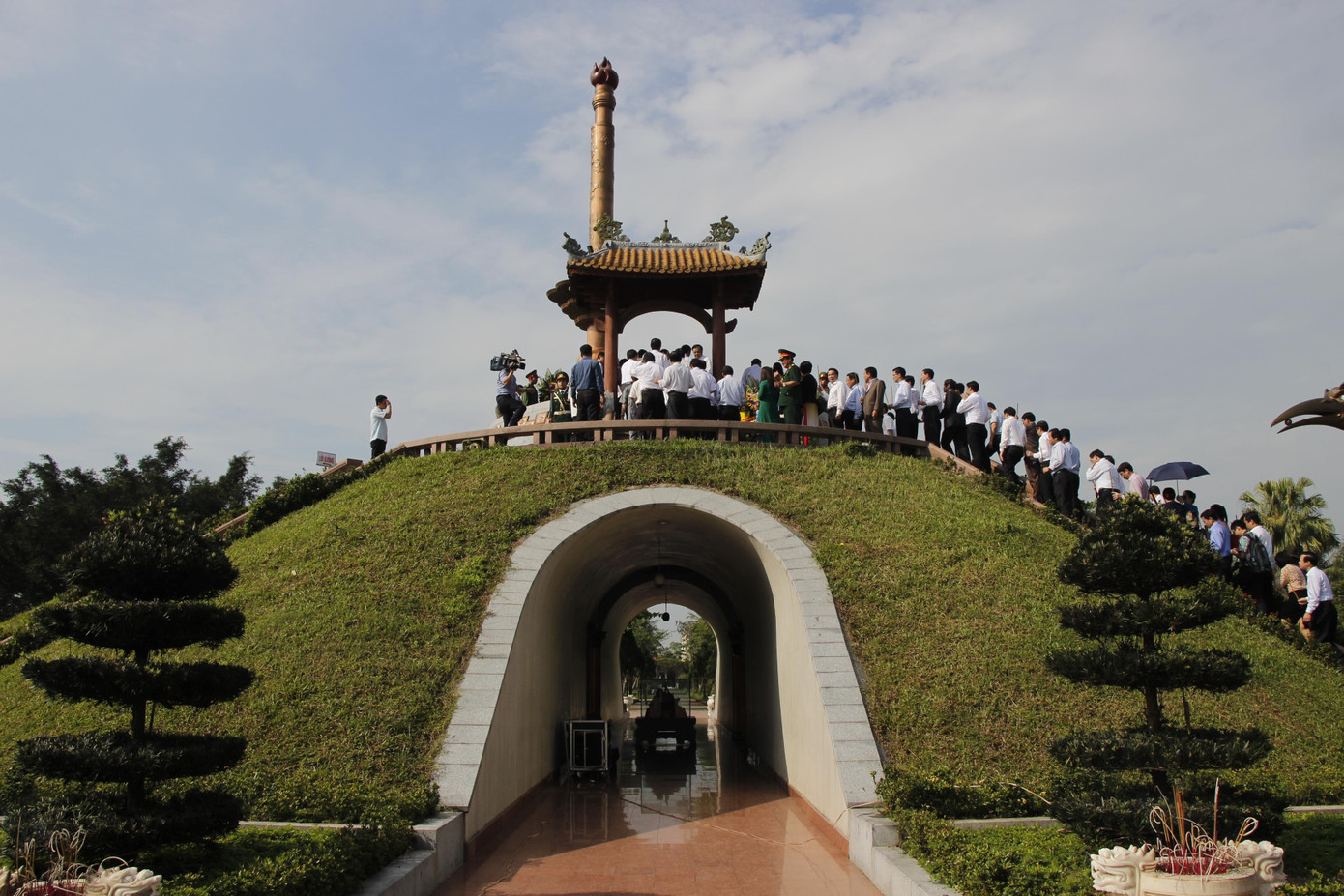 Nhiều chương trình của Lễ hội Vì Hòa bình sẽ diễn ra tại Khu Di tích lịch sử Quốc gia đặc biệt Thành Cổ Quảng Trị vào tháng 7 này. Ảnh: Hữu Thành.