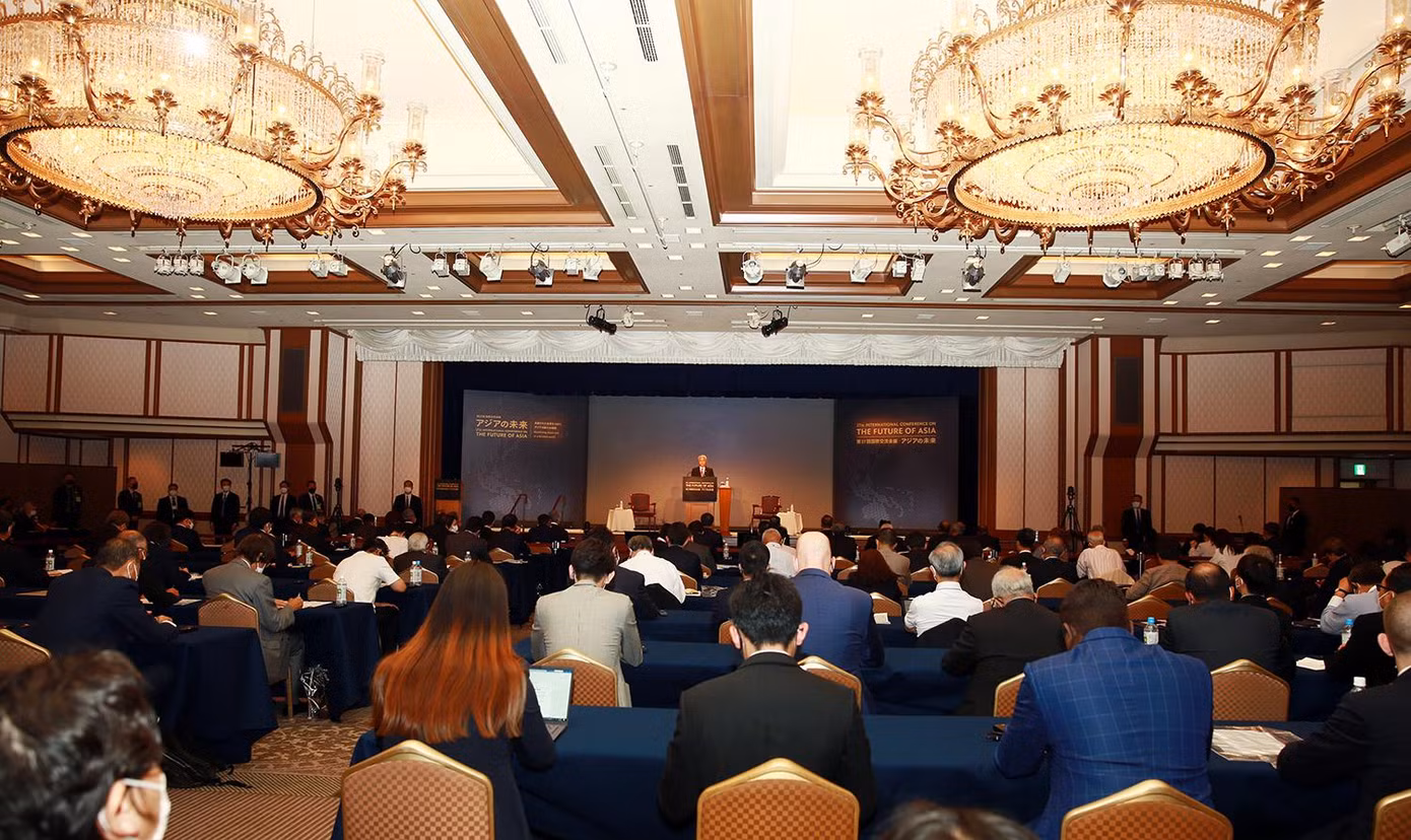 Hội nghị có sự tham dự đông đảo của các lãnh đạo và đại diện chính phủ, giới nghiên cứu và doanh nghiệp. (Ảnh: Mofa)