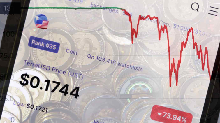 TerraUSD, còn gọi là UST, có giá trị thị trường gần 19 tỷ USD vào thời điểm đỉnh cao