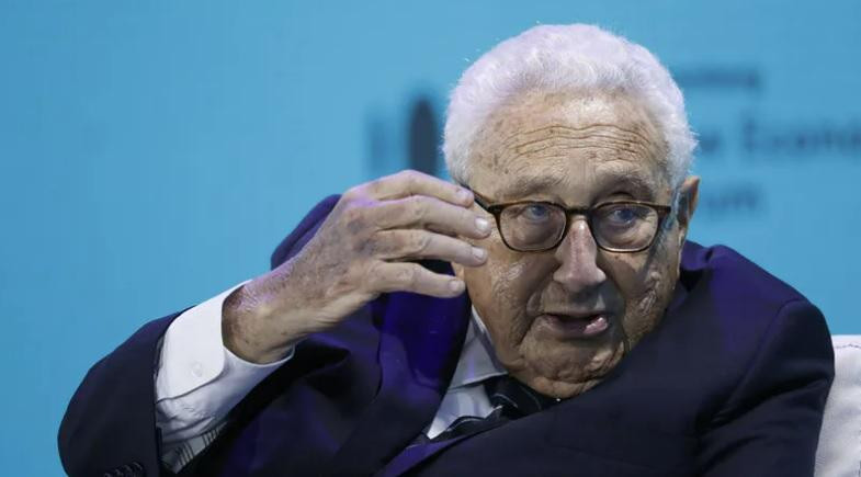 Cựu Ngoại trưởng Mỹ Henry Kissinger. (Ảnh: Bloomberg)