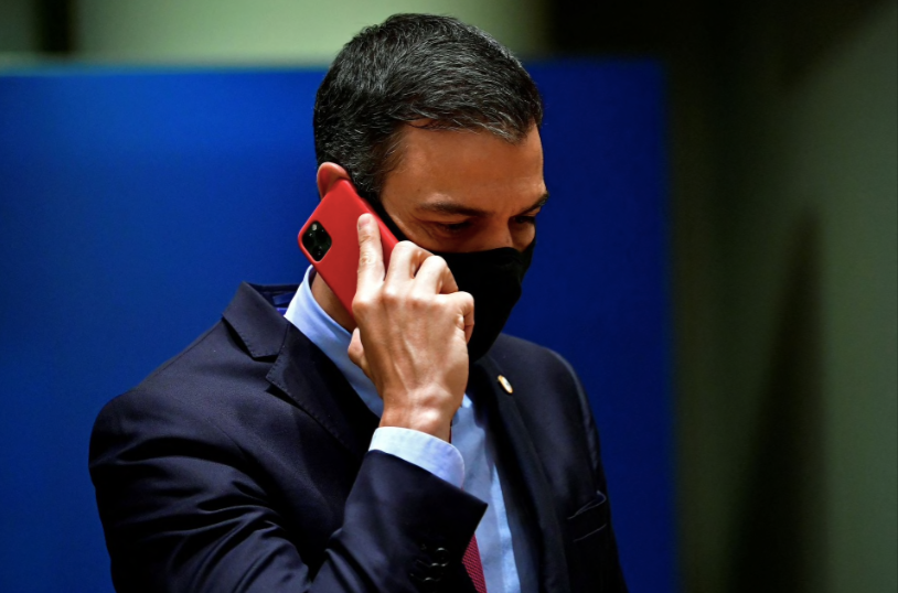 Thủ tướng Tây Ban Nha Pedro Sanchez bị theo dõi bằng phần mềm gián điệp cài trong điện thoại. (Ảnh: Reuters) Thủ tướng Tây Ban Nha Pedro Sanchez bị theo dõi bằng phần mềm gián điệp cài trong điện thoại. (Ảnh: Reuters)