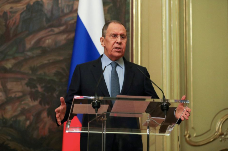 Ngoại trưởng Nga Sergei Lavrov. (Ảnh: Reuters)