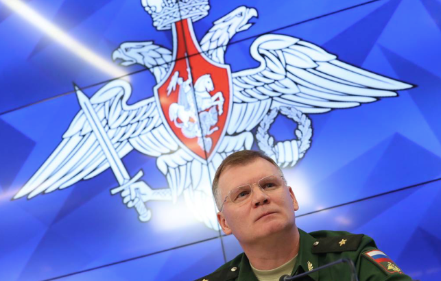 Thiếu tướng Igor Konashenkov, phát ngôn viên Bộ Quốc phòng Nga. (Ảnh: Tass) Thiếu tướng Igor Konashenkov, phát ngôn viên Bộ Quốc phòng Nga. (Ảnh: Tass)