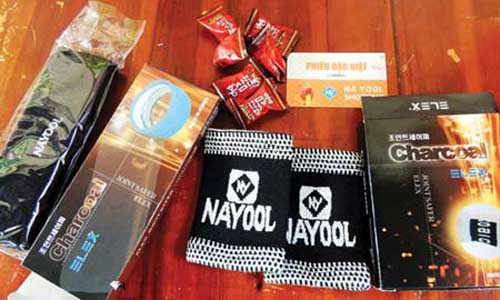 Các sản phẩm mà showroom Na Yool Shopping bán ra giá cao nhưng khả năng chửa bệnh chưa được y học chứng minh