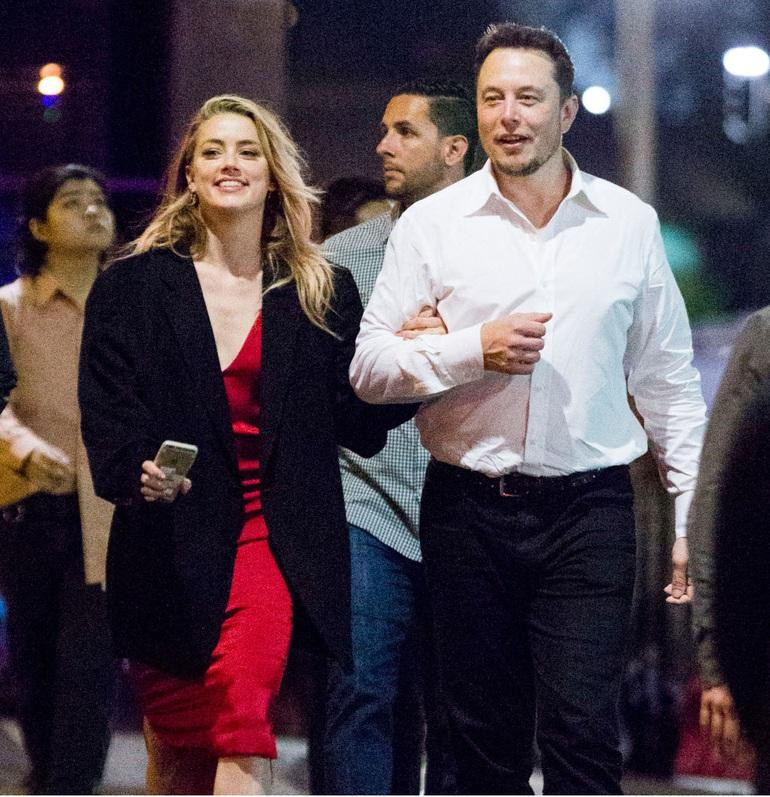 Amber Heard và Elon Musk khi còn hẹn hò (Ảnh: DM). Amber Heard và Elon Musk khi còn hẹn hò (Ảnh: DM).