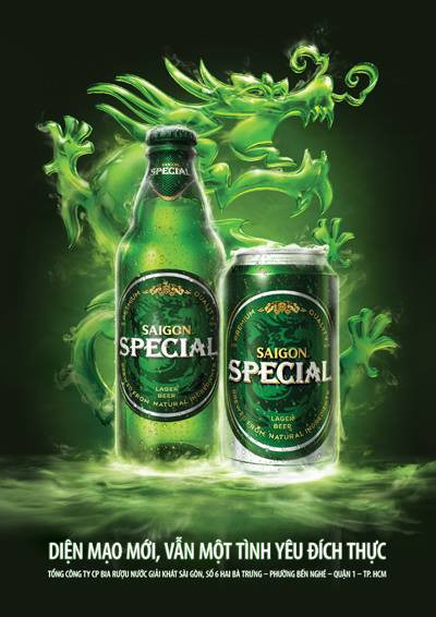 Diện mạo hoàn toàn mới của bia Saigon Special ảnh 1