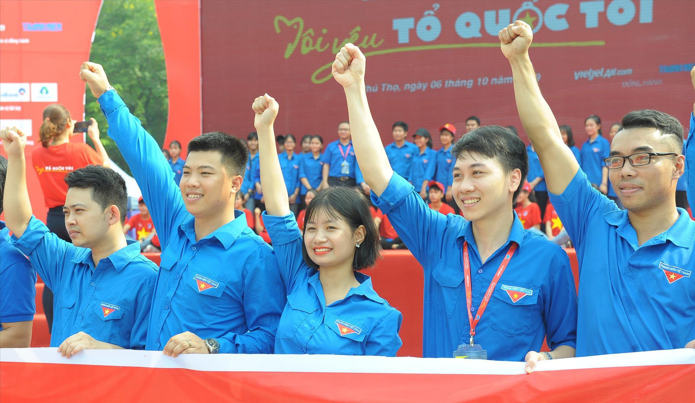 Hành trình Tôi yêu Tổ quốc 2021 được tổ chức phù hợp với tình hình dịch COVID-19. (Trong ảnh, lễ phát động hành trình năm 2019, tại Phú Thọ) Ảnh: Xuân Tùng Hành trình Tôi yêu Tổ quốc 2021 được tổ chức phù hợp với tình hình dịch COVID-19. (Trong ảnh, lễ phát động hành trình năm 2019, tại Phú Thọ) Ảnh: Xuân Tùng