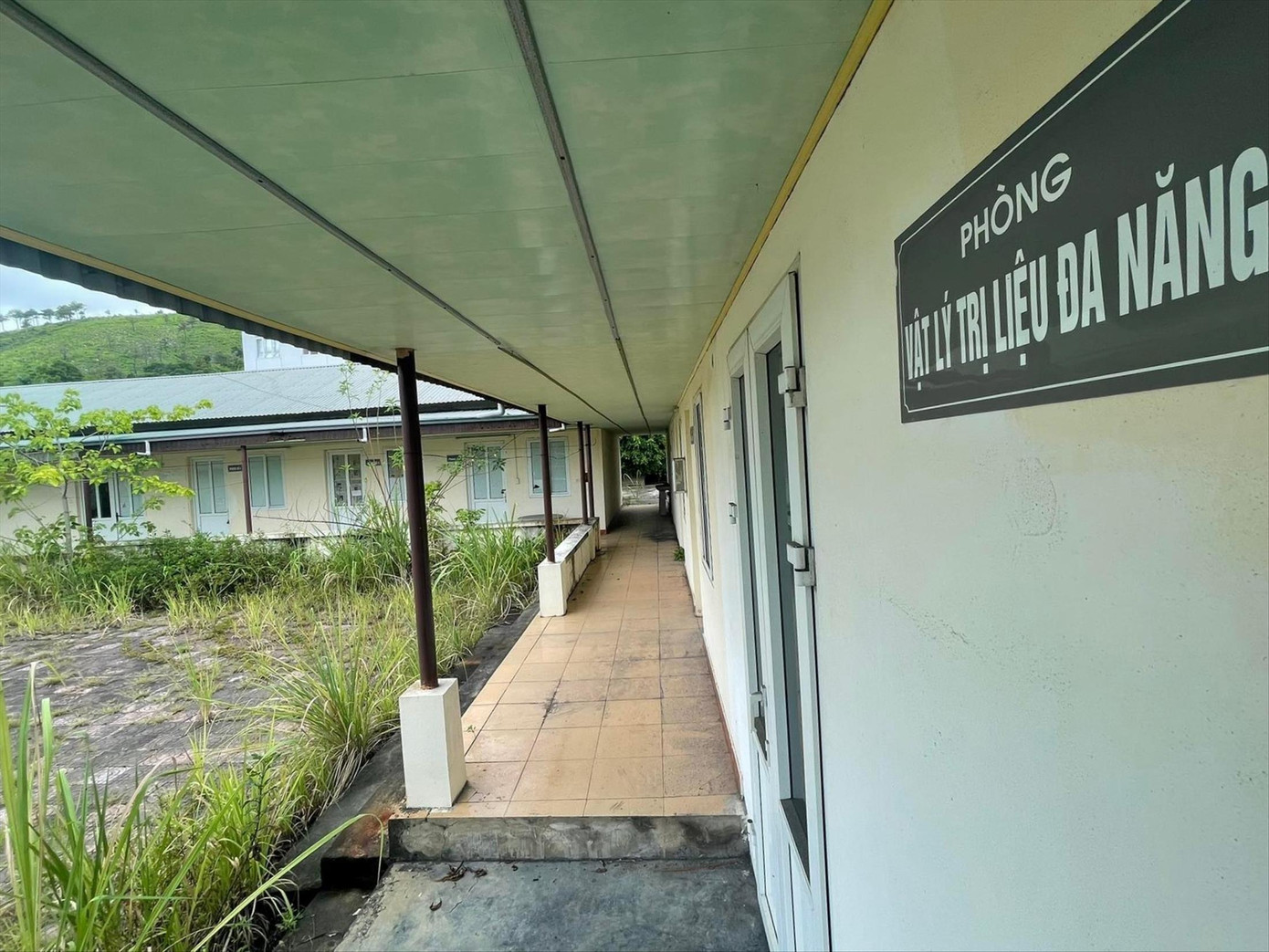 Một số hạng mục của bệnh viện đang bị xuống cấp trầm trọng