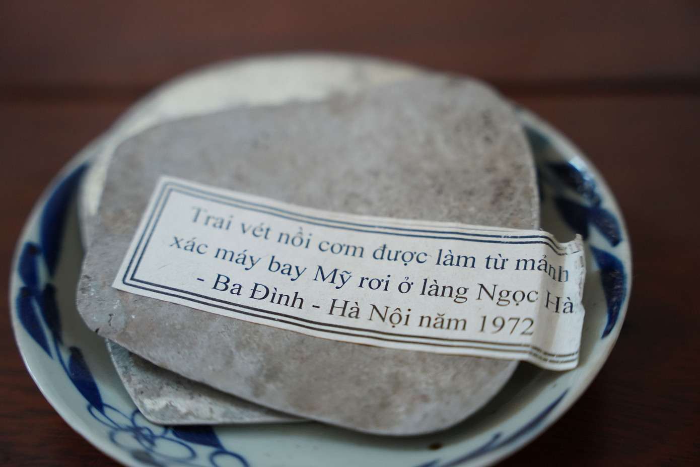 “Trai vét nồi cơm” làm từ mảnh xác máy bay Mỹ “điểm đến đề cử” “Trai vét nồi cơm” làm từ mảnh xác máy bay Mỹ “điểm đến đề cử”