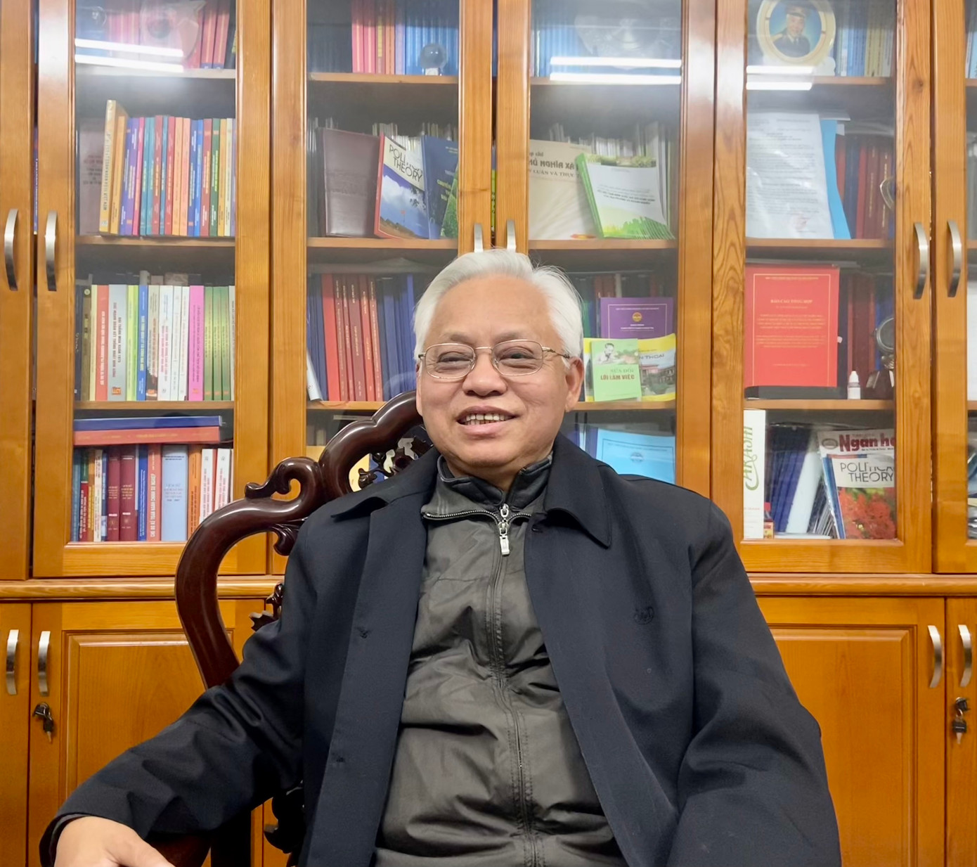 PGS.TS Lê Quốc Lý - nguyên Phó Giám đốc Học viện Chính trị Quốc gia Hồ Chí Minh