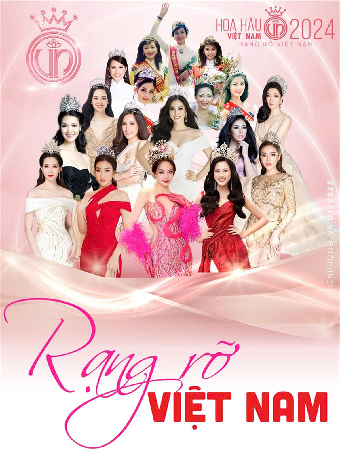 Ban tổ chức Hoa hậu Việt Nam lựa chọn chủ đề “Rạng rỡ Việt Nam” để tôn vinh hành trình của cuộc thi có bề dày, uy tín và danh giá bậc nhất