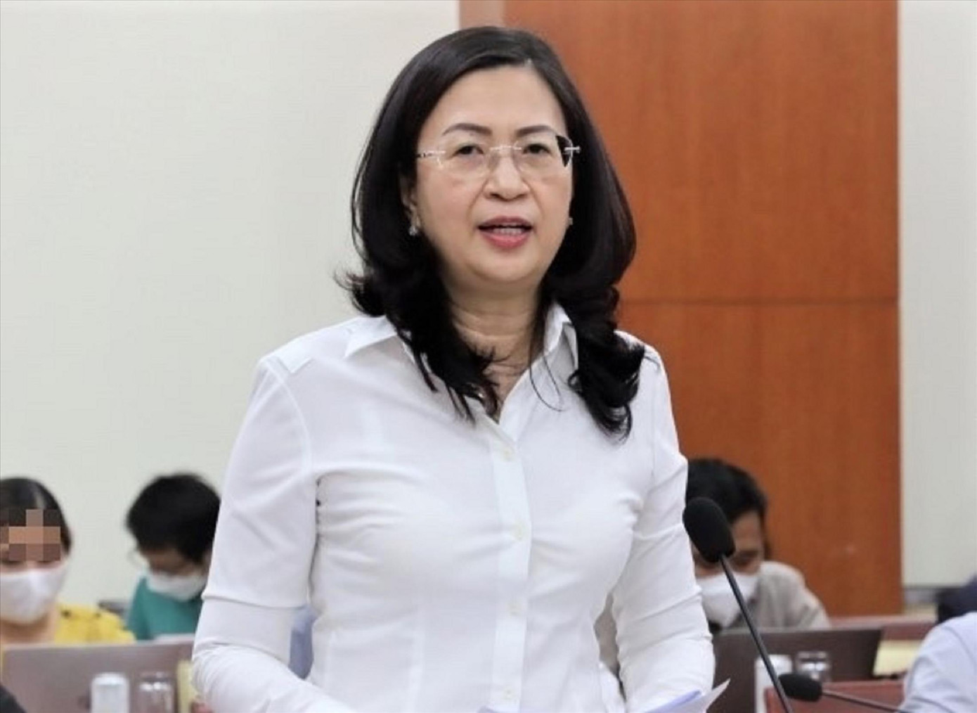 Cựu Cục phó Cục Thuế TPHCM Nguyễn Thị Bích Hạnh. Ảnh: PV