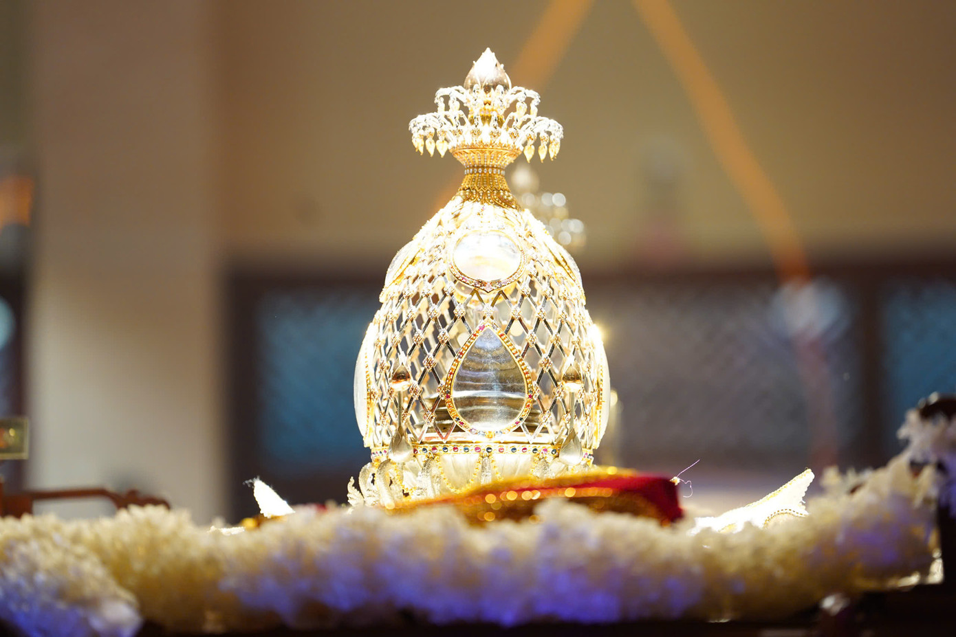 Xá lợi Đức Phật-bảo vật quốc gia của Ấn Độ. Ảnh: TL