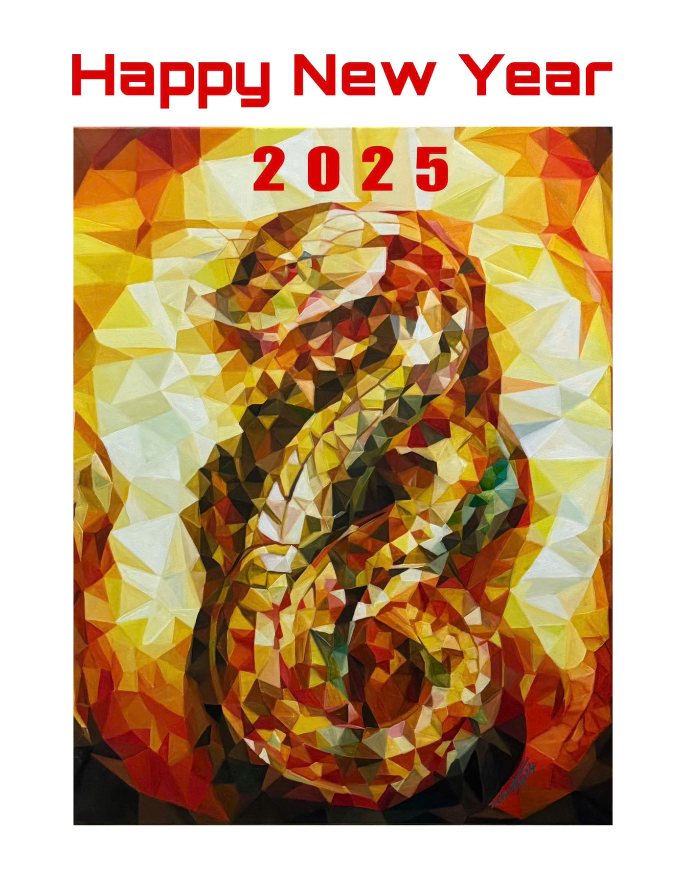 Linh vật năm Ất Tỵ trên gốm Bát Tràng