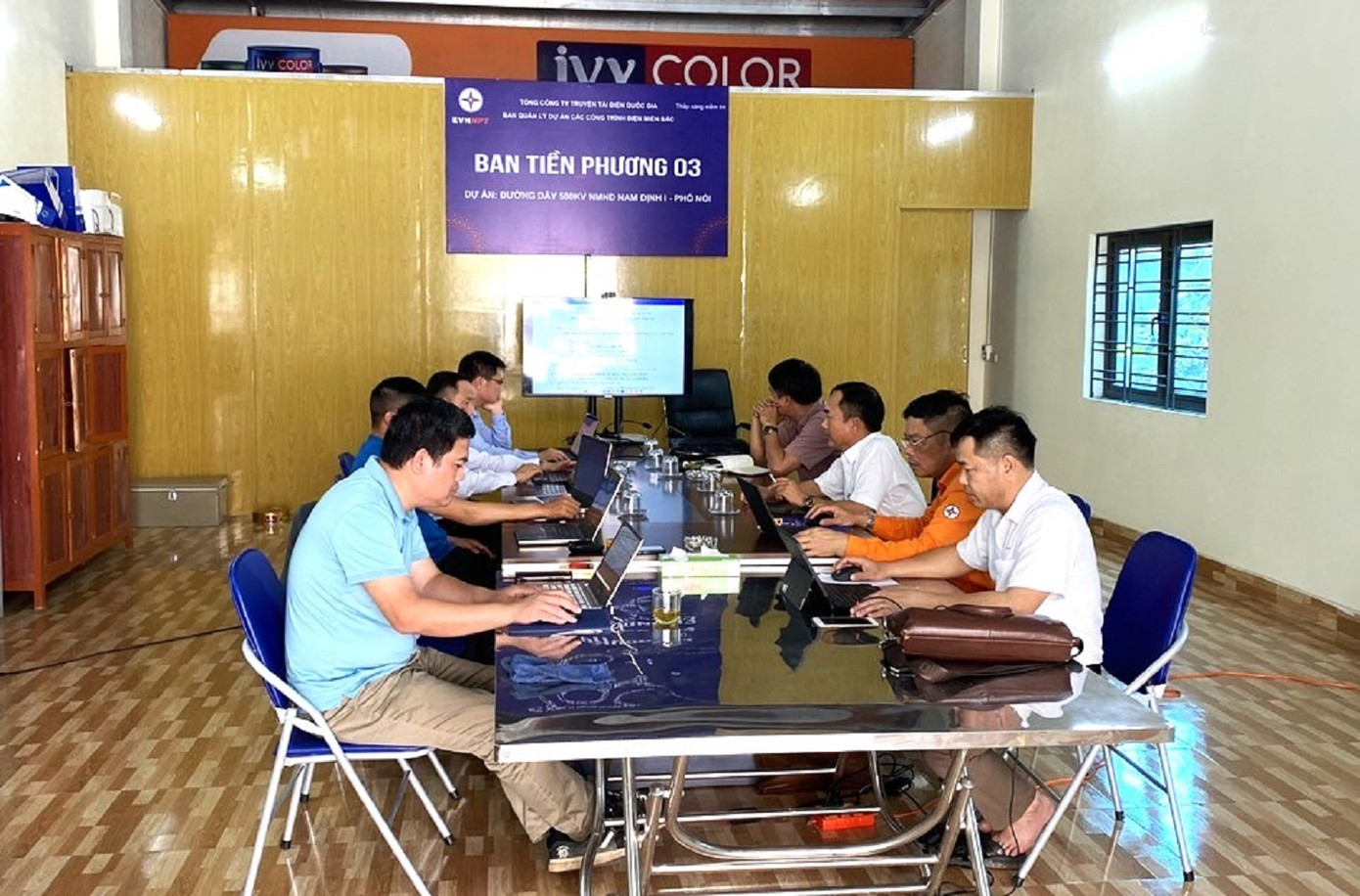 Một buổi họp đầy đủ hiếm hoi của Ban Tiền phương 3 (Nam Định)