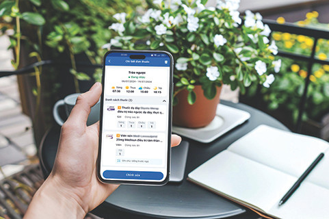 Tính năng “Nhắc uống thuốc” với nhiều tiện ích mới