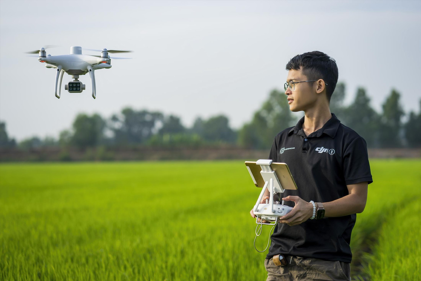 CEO Thiên Vũ, Giám đốc điều hành Công ty CP Thiết bị bay AgriDrone Việt Nam đã chinh phục nông nghiệp bằng công nghệ