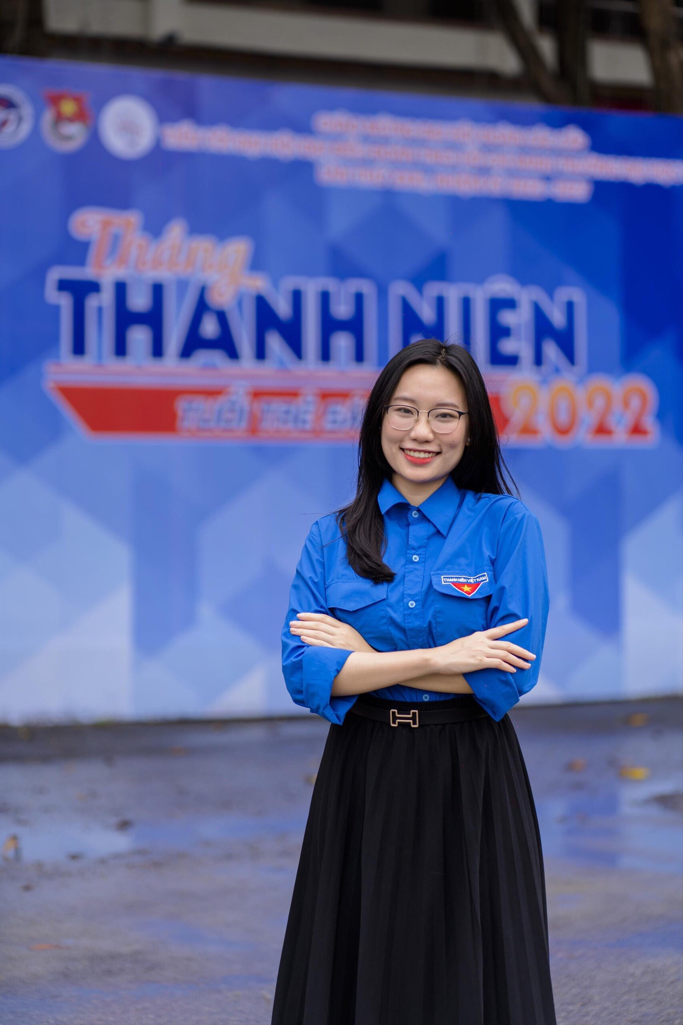 Nguyễn Nguyệt Anh - Phó Chủ tịch Hội SVVN tỉnh Nghệ An, Chủ tịch Hội Sinh viên trường Đại học Vinh.