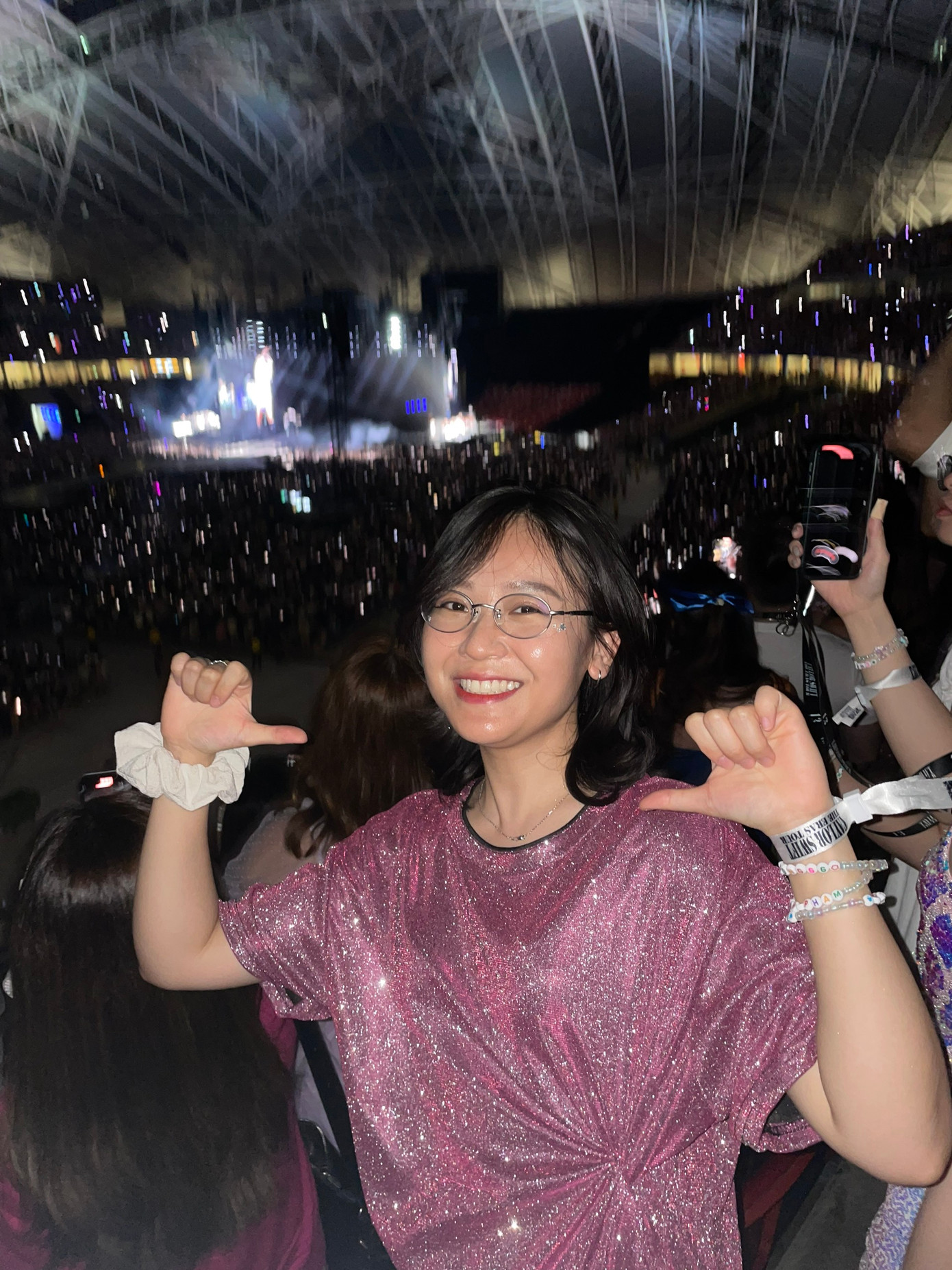 Vương Nguyễn Hoàng Yến trải nghiệm “The Eras Tour”.