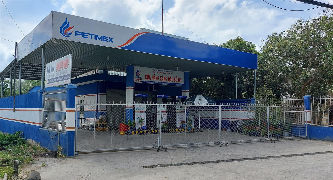 Cửa hàng xăng dầu trên địa bàn An Giang tạm đóng cửa