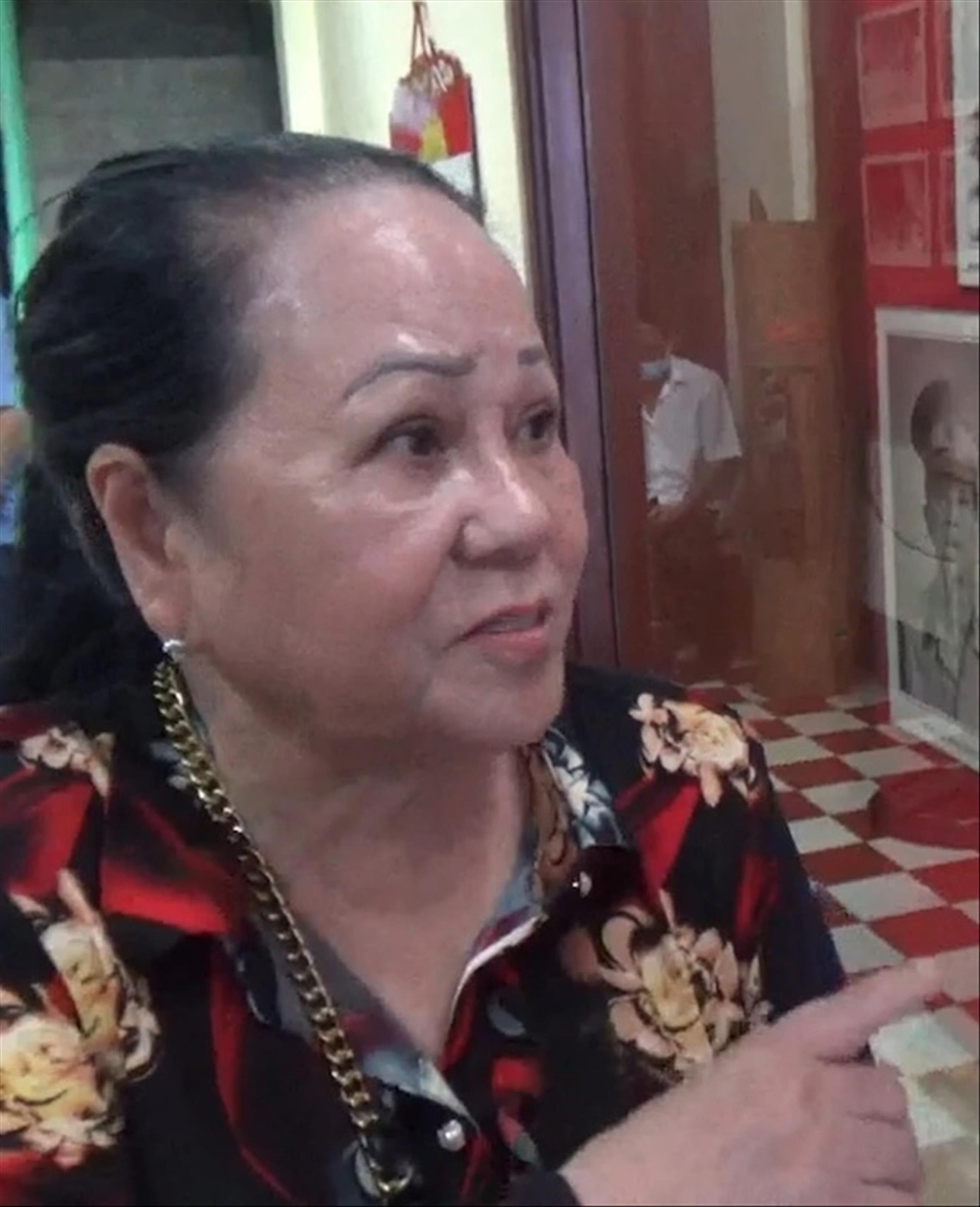 Bà Đặng Thị Thiệp hiện tại.