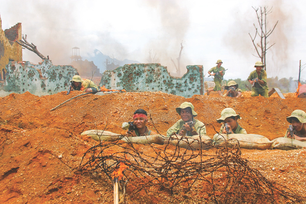 Một cảnh trong “Mùi cỏ cháy”.