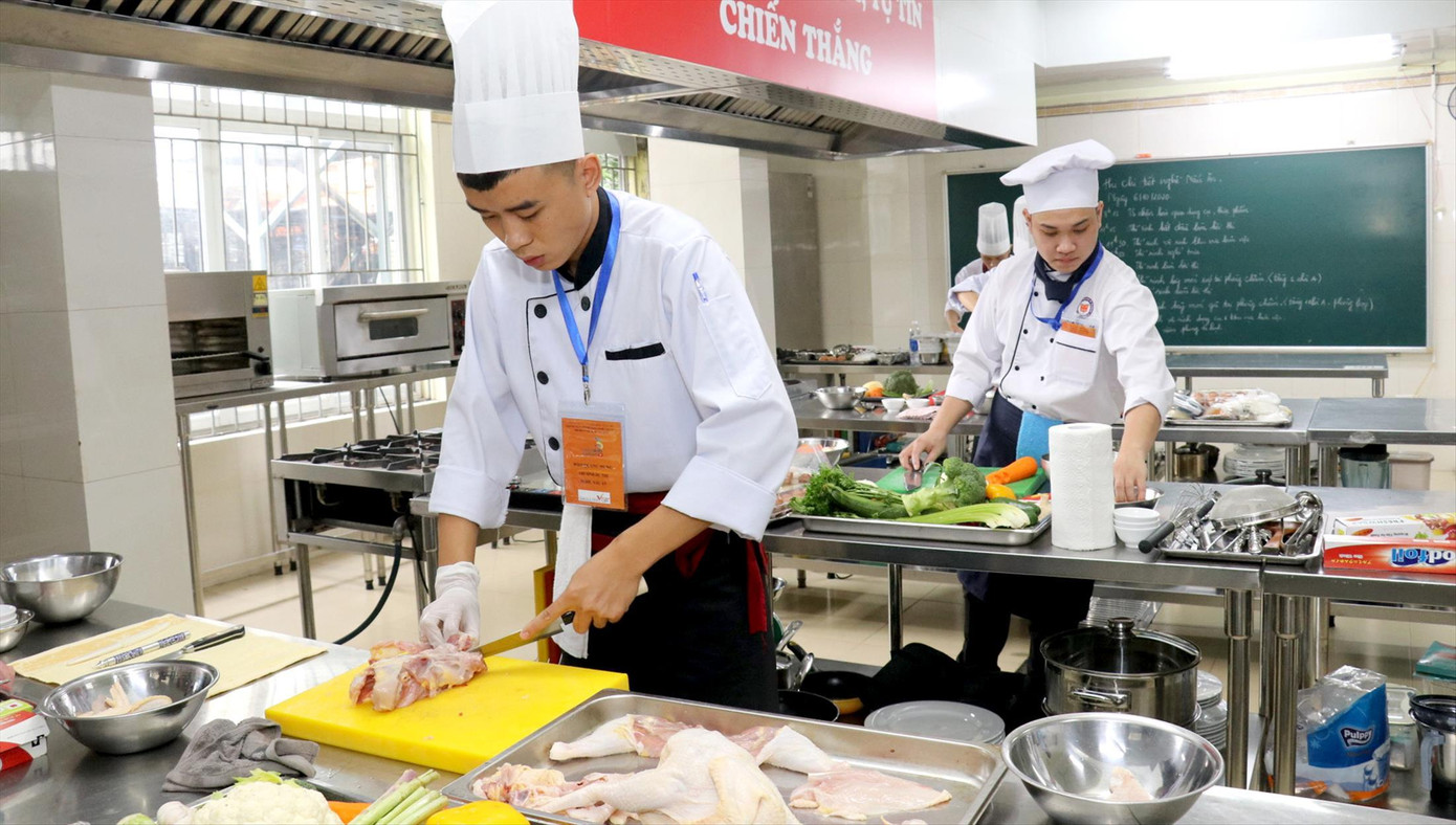 Gói hỗ trợ đào tạo lại lao động giải ngân thực tế thấp hơn rất nhiều so với khi đề xuất chính sách Ảnh: Phạm Thanh