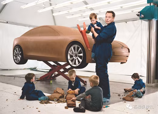 Elon Muck và 5 con trai sinh trong ống nghiệm