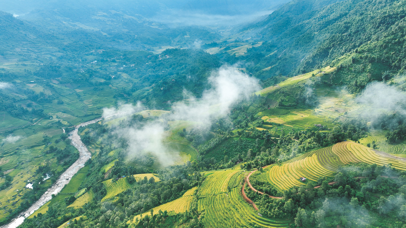 Mùa thu Sa Pa với khung cảnh nên thơ