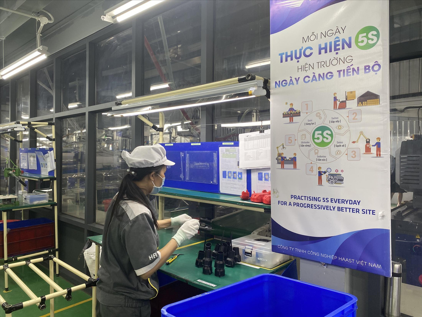 Nhà máy hiện đại, tự động của doanh nghiệp Việt ở Khu công nghiệp Đồng Văn có sự hỗ trợ của doanh nghiệp FDI Ảnh: Việt Linh Nhà máy hiện đại, tự động của doanh nghiệp Việt ở Khu công nghiệp Đồng Văn có sự hỗ trợ của doanh nghiệp FDI Ảnh: Việt Linh