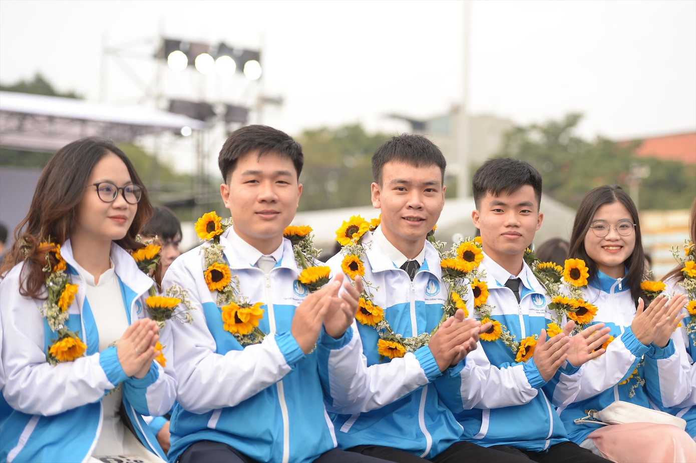 Sinh viên 5 tốt cấp T.Ư được tuyên dương năm 2022. Ảnh: Dương Triều Sinh viên 5 tốt cấp T.Ư được tuyên dương năm 2022. Ảnh: Dương Triều