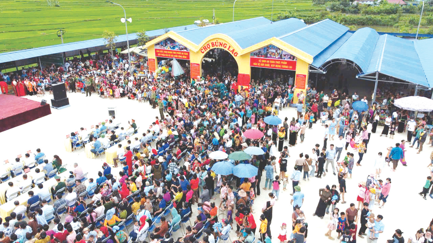 Khánh thành Chợ trung tâm xã Búng Lao vào ngày 13/7/2024 Khánh thành Chợ trung tâm xã Búng Lao vào ngày 13/7/2024