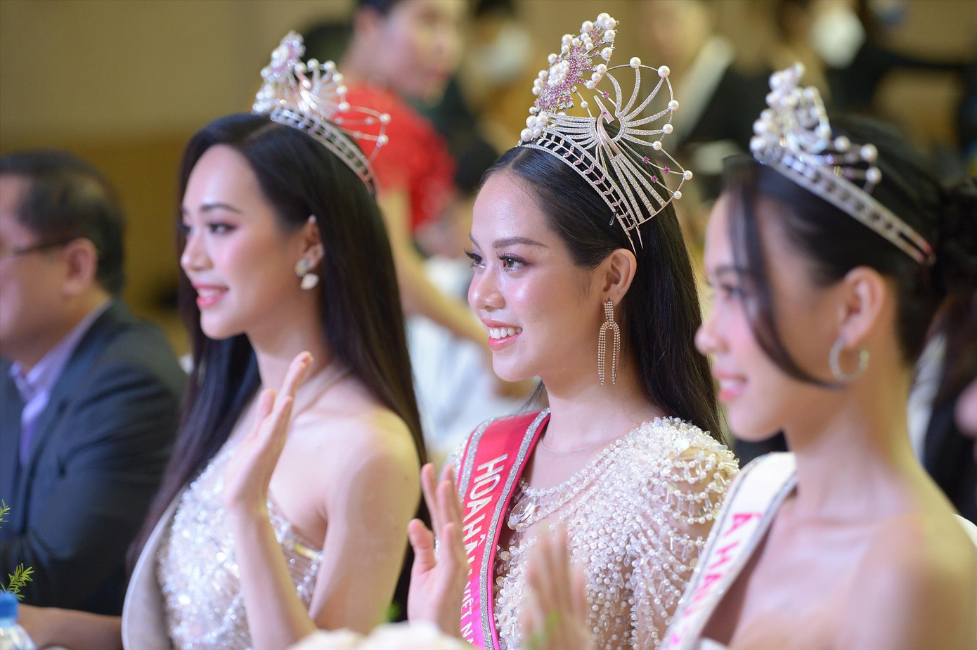 Huỳnh Thị Thanh Thủy có cuộc giao lưu đầu tiên với độc giả báo Tiền Phong sau đăng quang Ảnh: TRỌNG TÀI Huỳnh Thị Thanh Thủy có cuộc giao lưu đầu tiên với độc giả báo Tiền Phong sau đăng quang Ảnh: TRỌNG TÀI