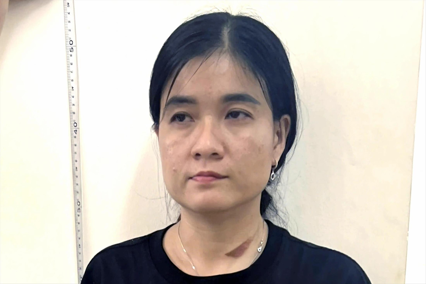 Nghi can Trần Nguyễn Thu Trang tại cơ quan điều tra