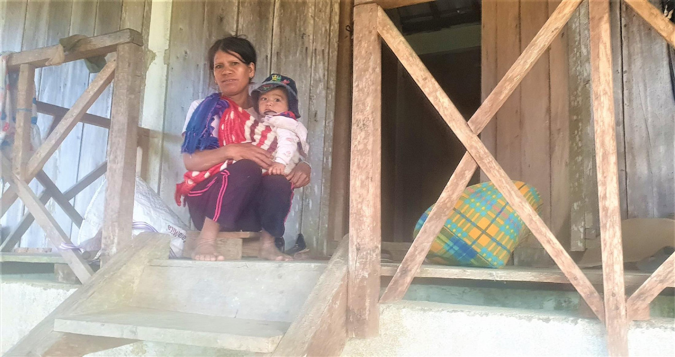 Chị Y Vương thấp thỏm khi sống trong tâm chấn động đất