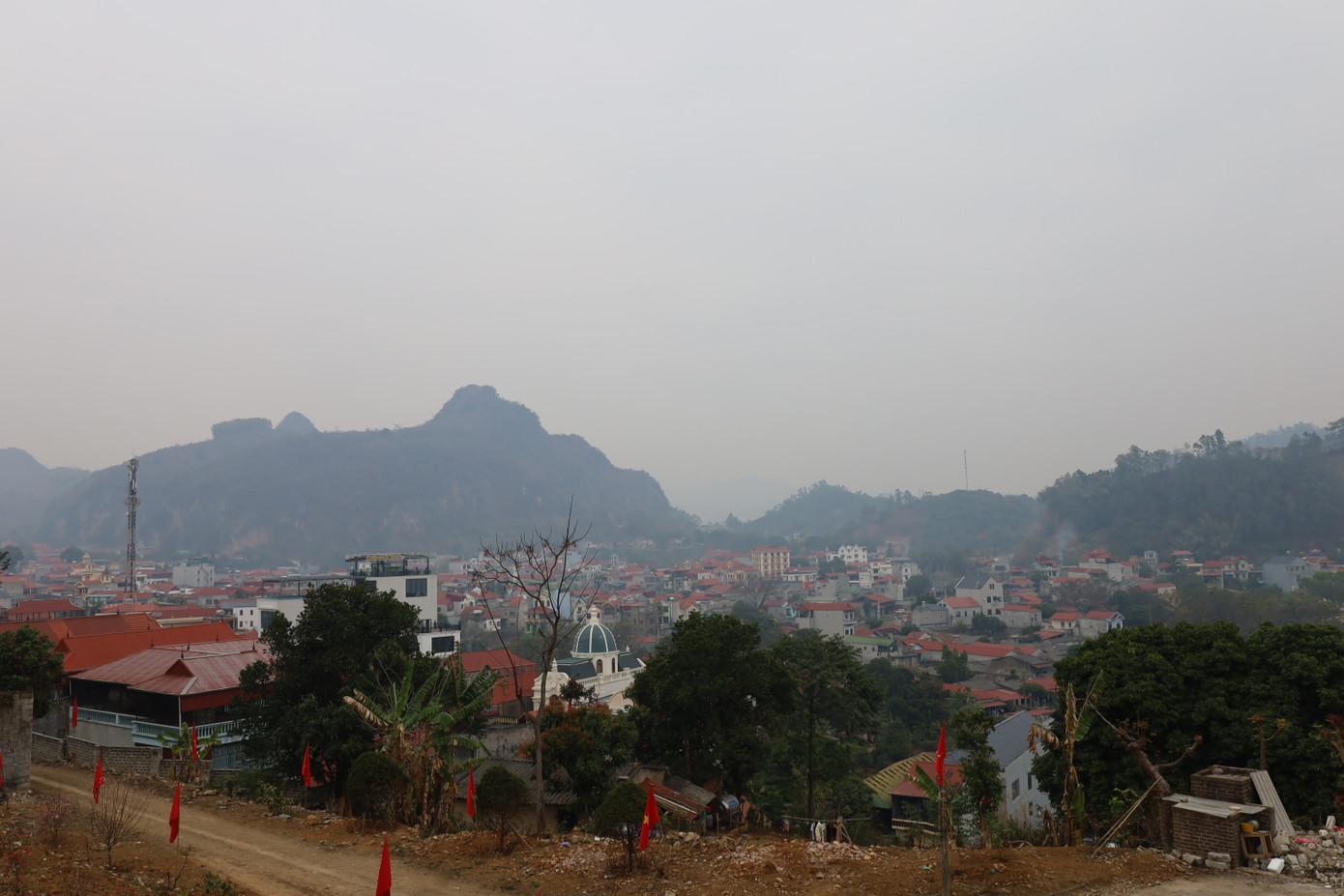 Toàn cảnh thị trấn Đồng Đăng. Ảnh: Duy Chiến. Toàn cảnh thị trấn Đồng Đăng. Ảnh: Duy Chiến.