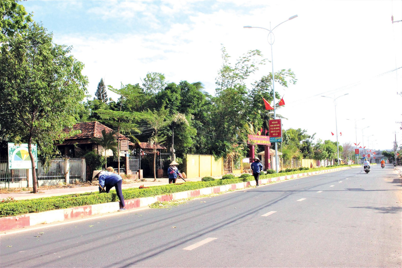 Tuyến đường Nguyễn Văn Linh được mở rộng