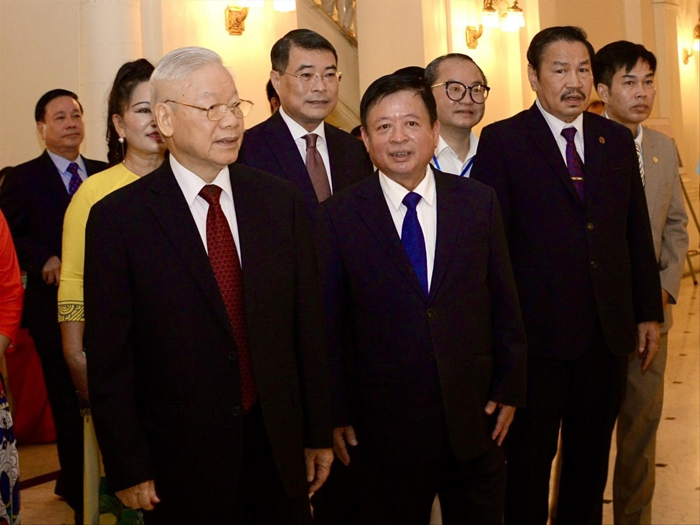 PGS.TS Đỗ Hồng Quân nhận định, Tổng Bí thư Nguyễn Phú Trọng là người anh cả của nền văn hóa Việt Nam đương đại, người truyền cảm hứng cho văn nghệ sĩ