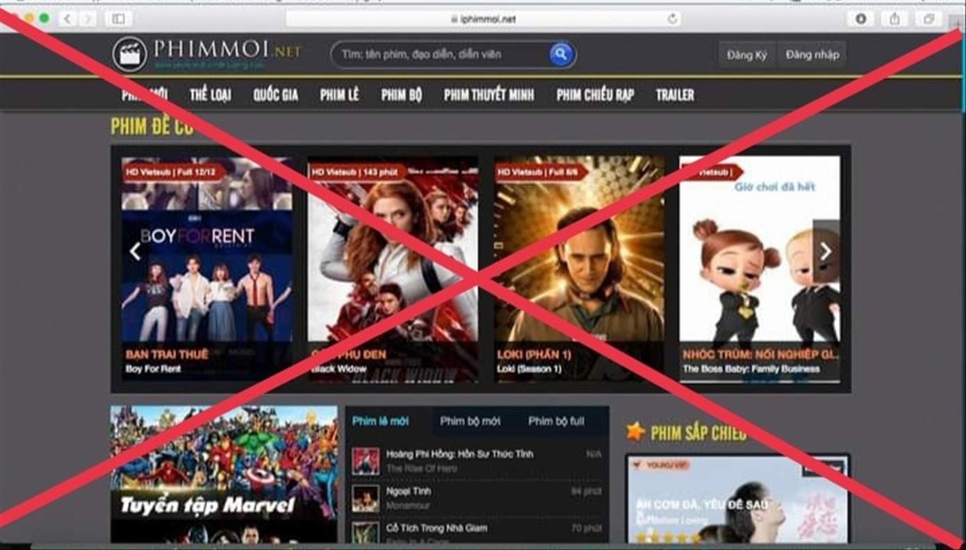 Theo thống kê, khoảng 15,5 triệu lượt người dùng internet ở Việt Nam thường xuyên truy cập các trang web chứa nội dung lậu Theo thống kê, khoảng 15,5 triệu lượt người dùng internet ở Việt Nam thường xuyên truy cập các trang web chứa nội dung lậu