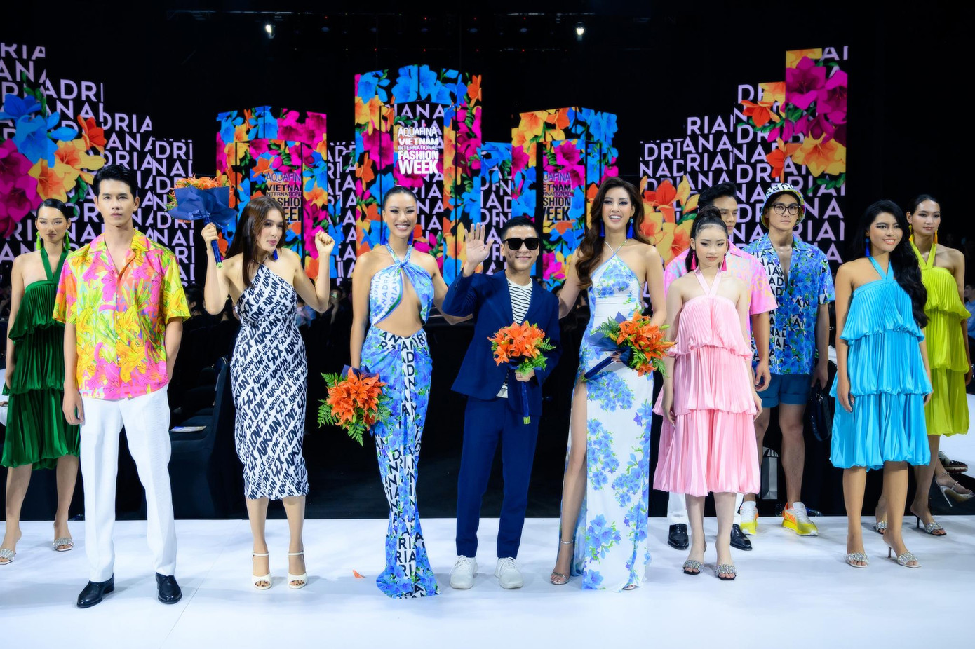 NTK Adrian Anh Tuấn giới thiệu BST làm từ chất liệu tái chế từ sen, vỏ hàu...