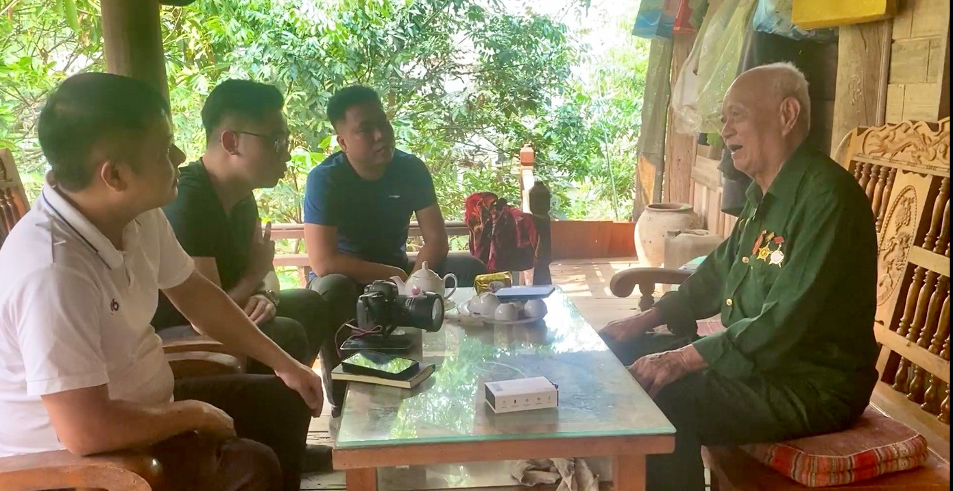 Cụ Cà Văn An chia sẻ những câu chuyện thời còn làm chiến sĩ cảnh vệ trong chiến dịch Điện Biên Phủ