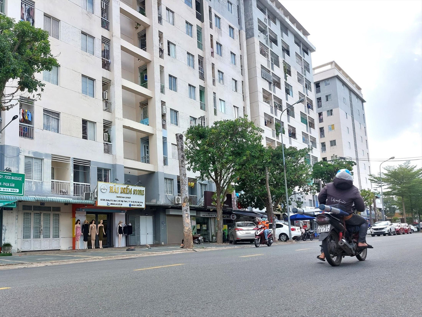 Khu nhà ở an sinh Hiệp Thành - Bình Dương. Ảnh: Hương Chi