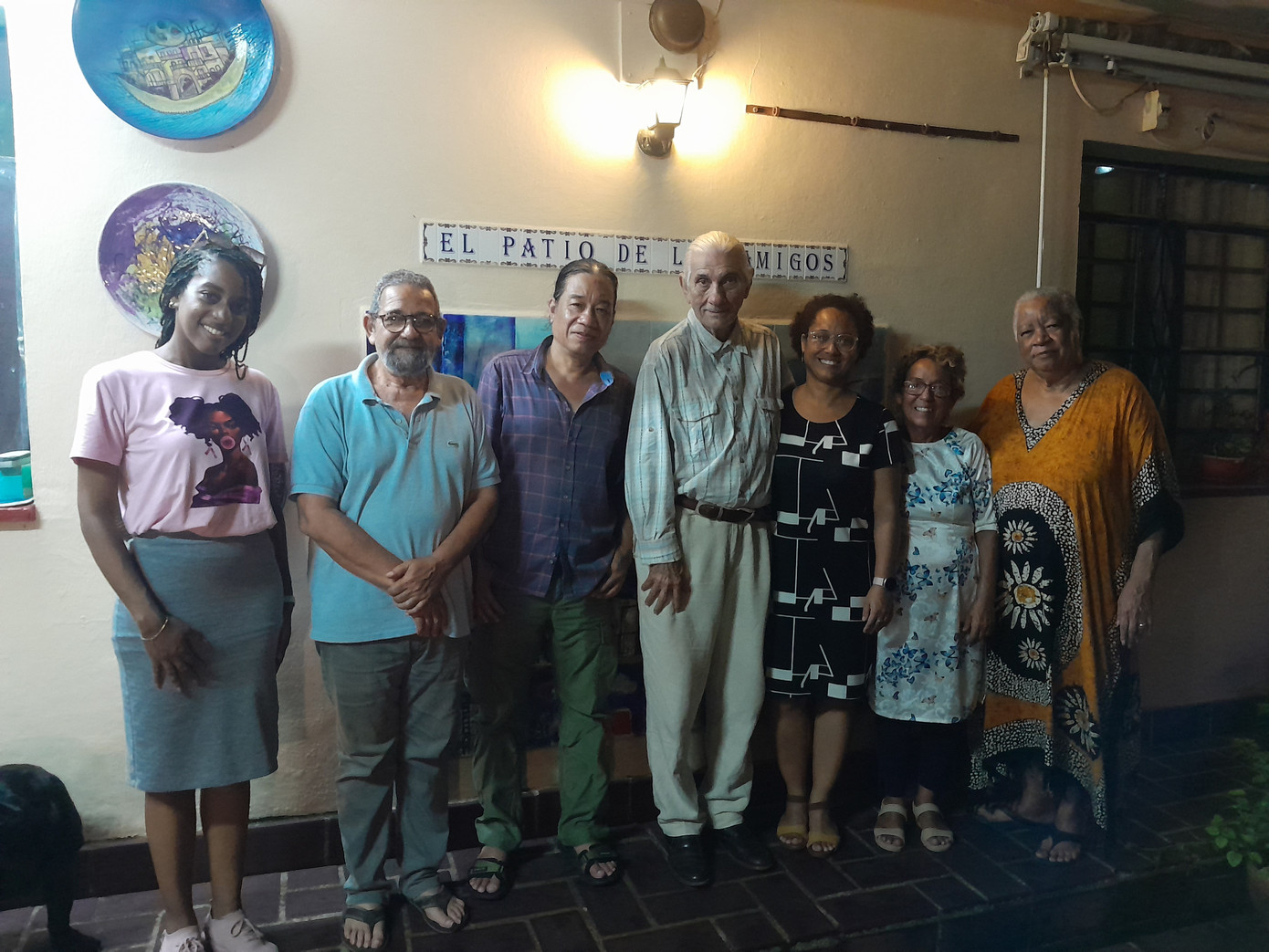 Cùng những người bạn Cuba