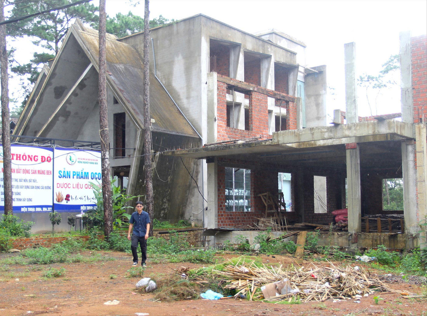 Lô đất thông báo giới thiệu địa điểm đất xây dựng biệt thự