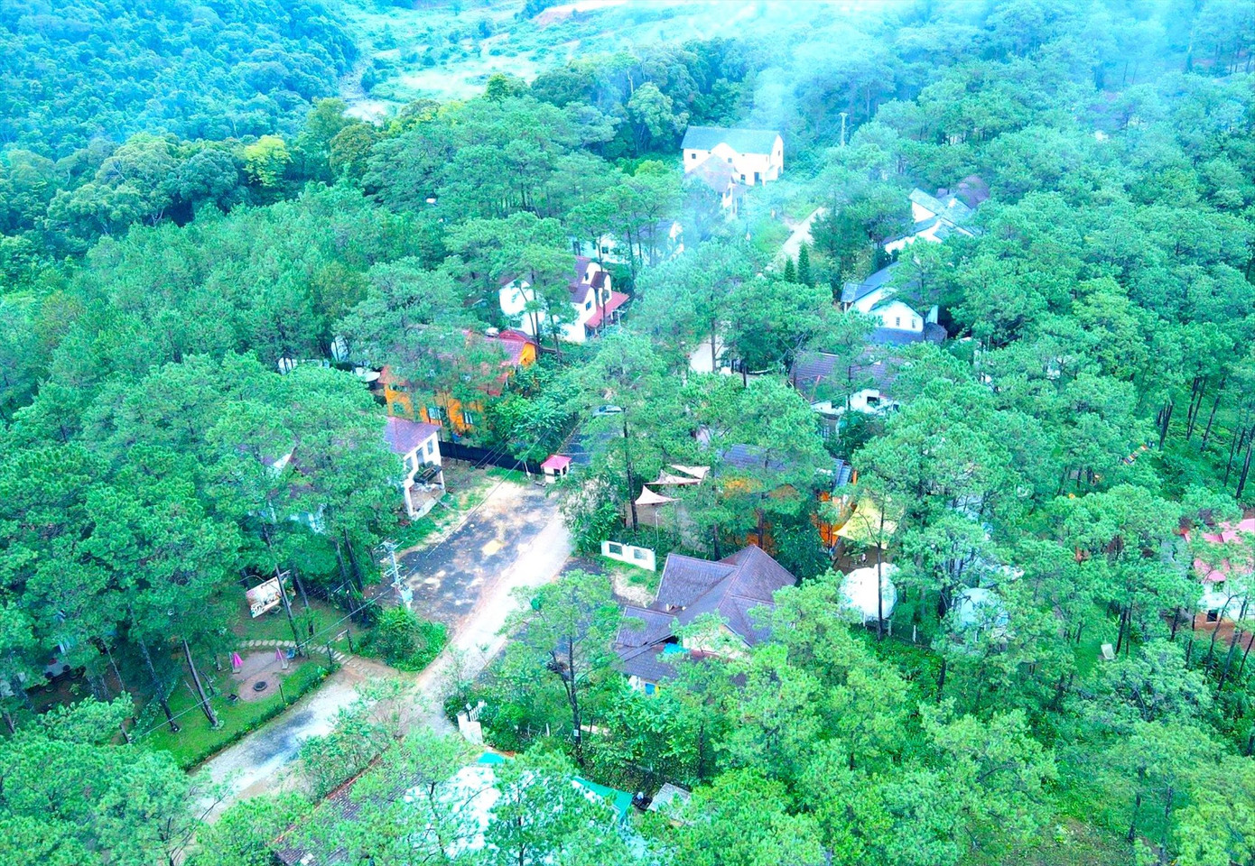 Thị trấn Măng Đen nơi thiên nhiên còn hoang sơ, trong lành