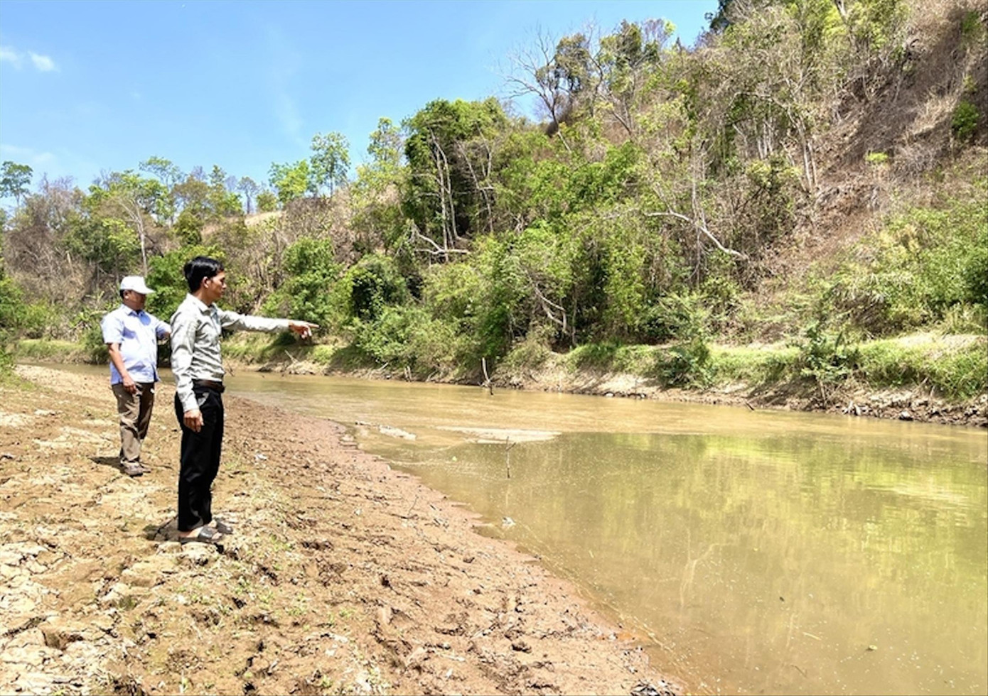 Vị trí 3 bé gái tử vong ở dòng sông Ayun