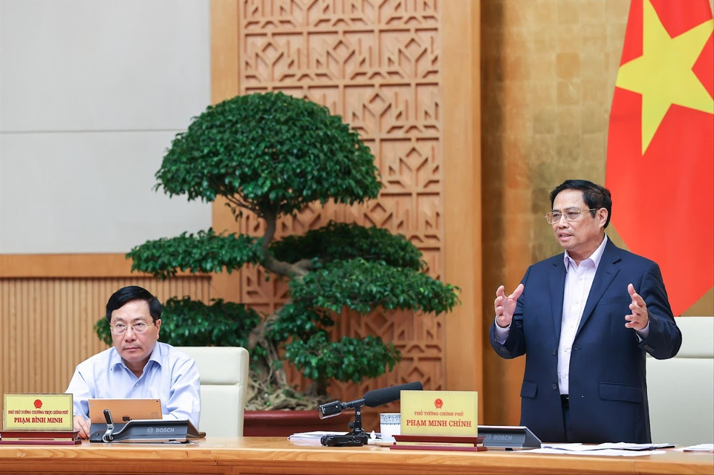 Thủ tướng Phạm Minh Chính chủ trì phiên họp Chính phủ thường kỳ Thủ tướng Phạm Minh Chính chủ trì phiên họp Chính phủ thường kỳ