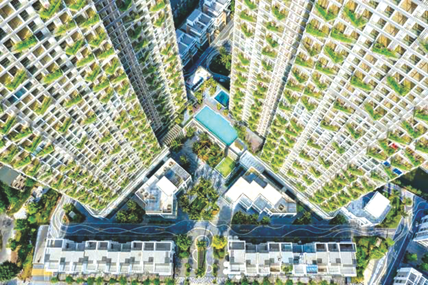 Cư dân ấn tượng với Sol Forest bởi những khu vườn trên cao