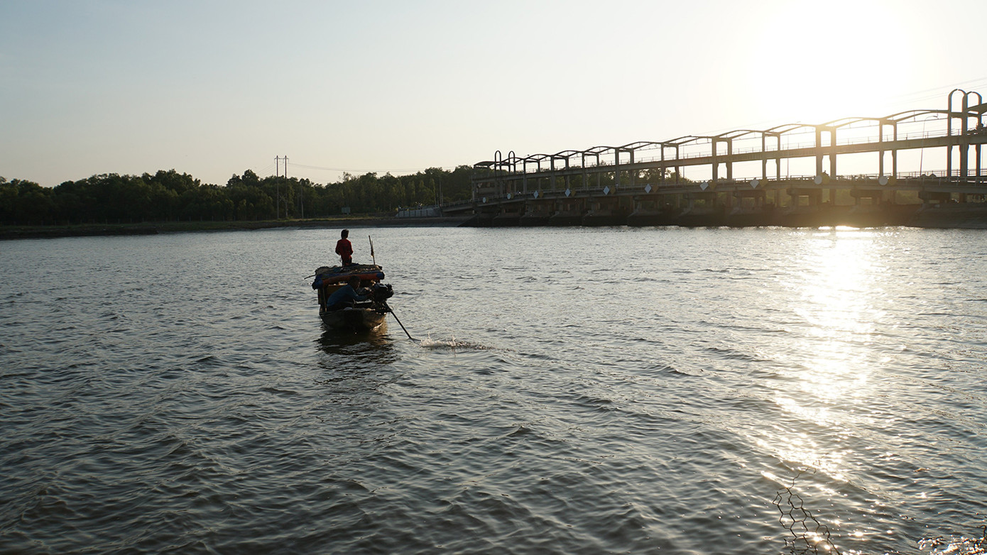 Công trình cống đập ngăn mặn Ba Lai Công trình cống đập ngăn mặn Ba Lai